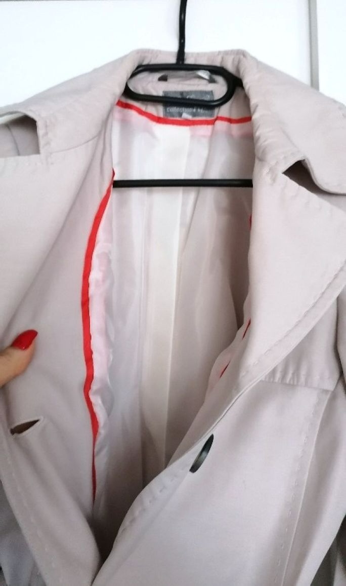 jarní kabát trenčkot vel. S/M - 3