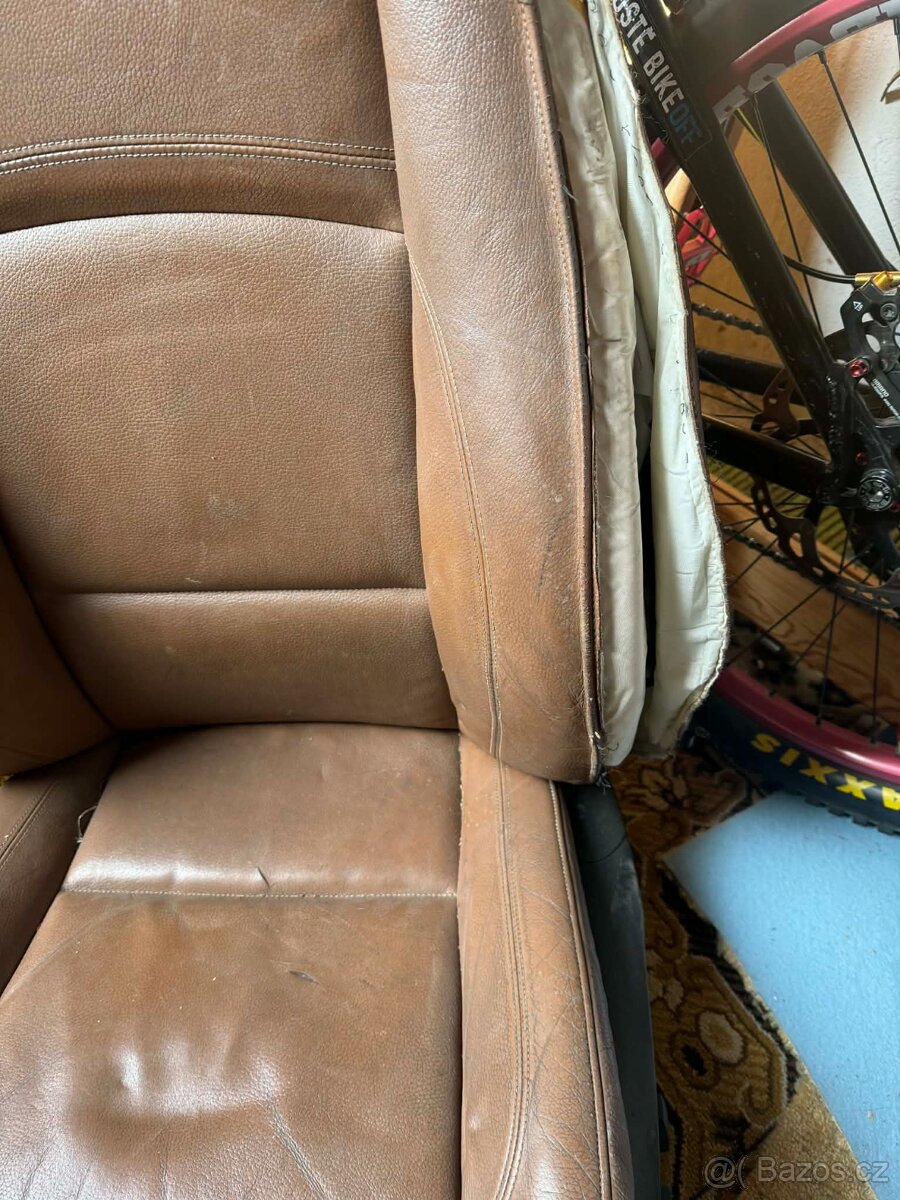 Bmw interiér e92 hnědá kůže - 3