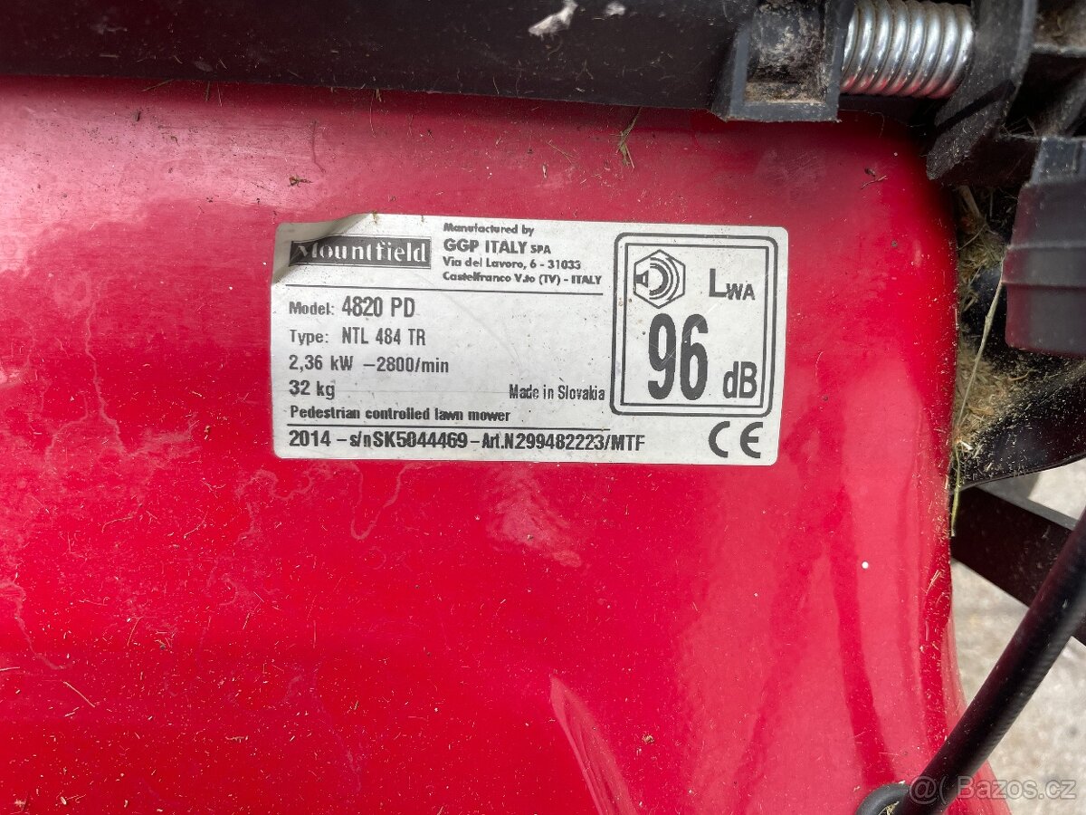 Sekačka s pojezdem - 3