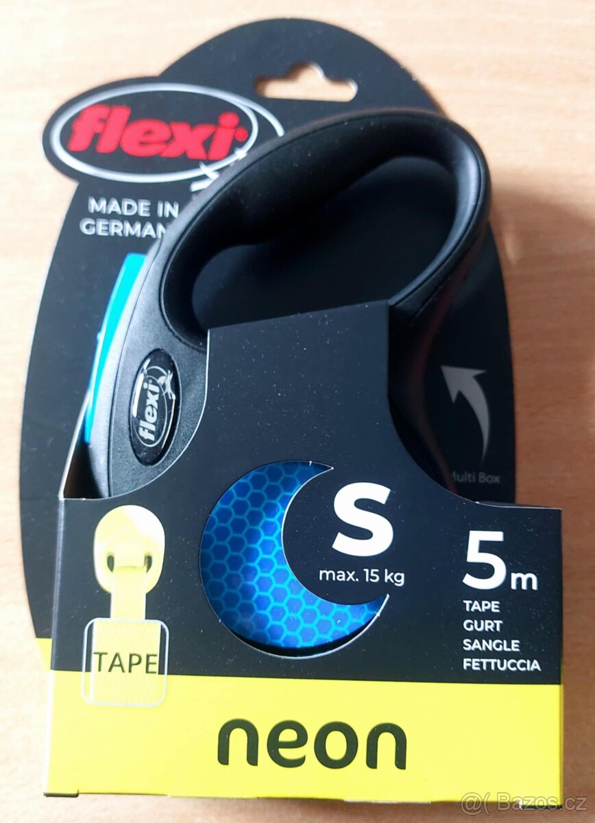 Neon vodítko na psa vel S - 3