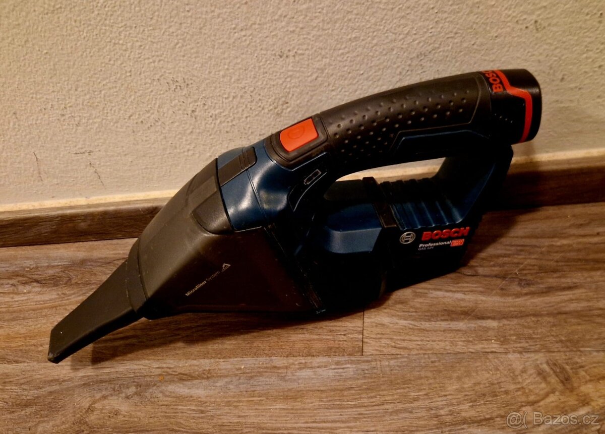 Akumulátorový vysavač Bosch Professional GAS 12V - 3