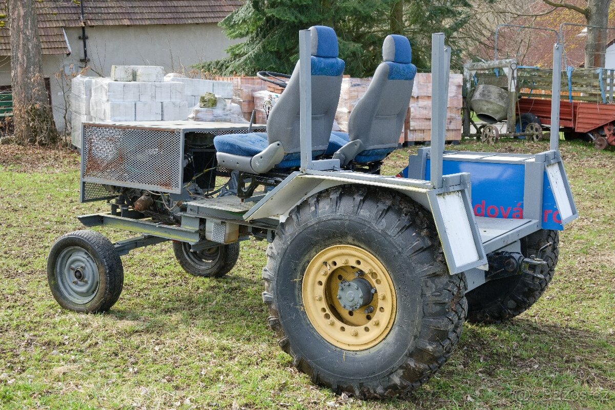 Traktor domácí výroby. - 3