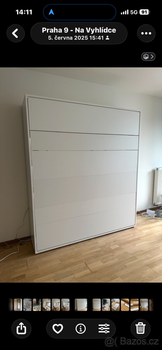 Výklopná postel BED Concept 180x200cm - 3