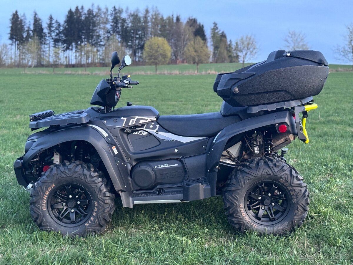 TGB BLADE 1000 LT LUX EFI 4x4 EPS - MATTE BLACK/YELLOW • DPH