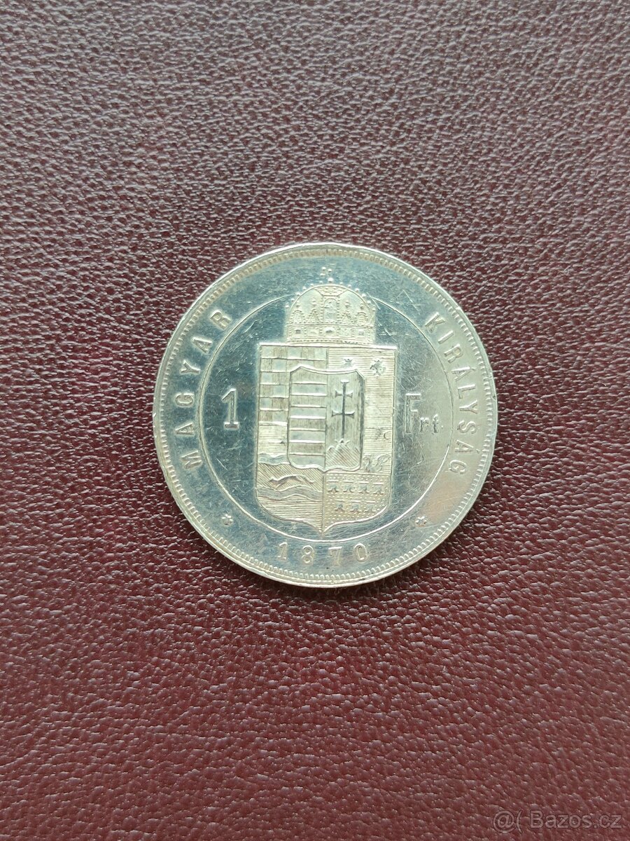 1 zlatník 1870 KB Fran. Josefa I. - 3
