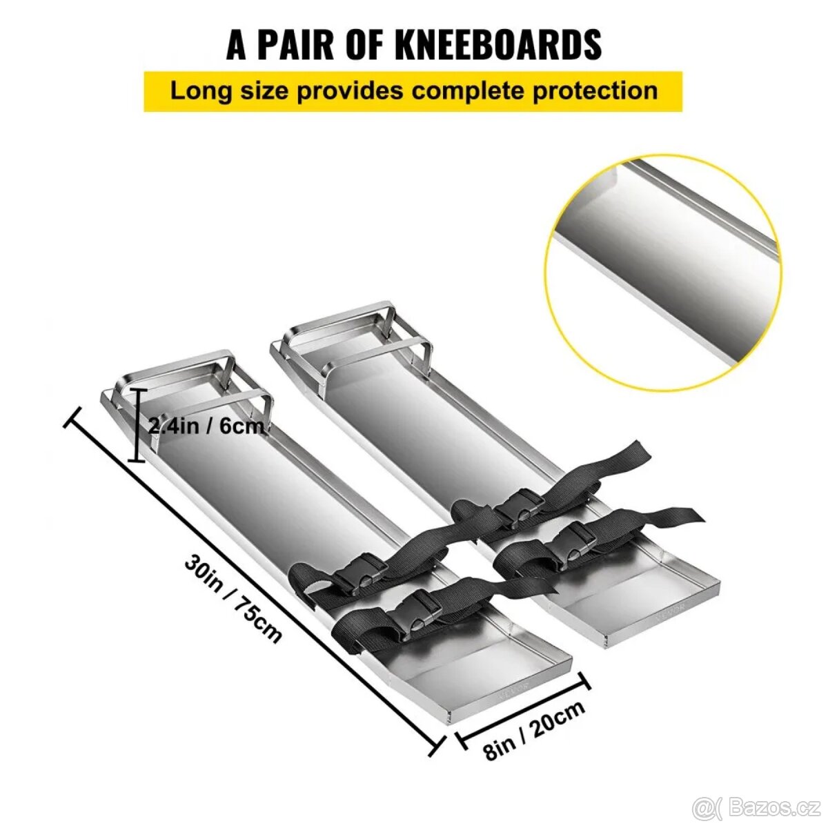 Nerezové klekačky VEVOR – pro obkladače / podlaháře - 3