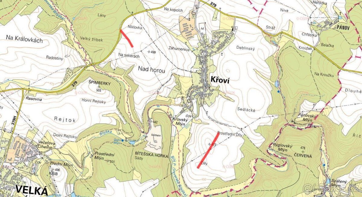 Zemědělská půda, prodej, Křoví, Žďár nad Sázavou - 3