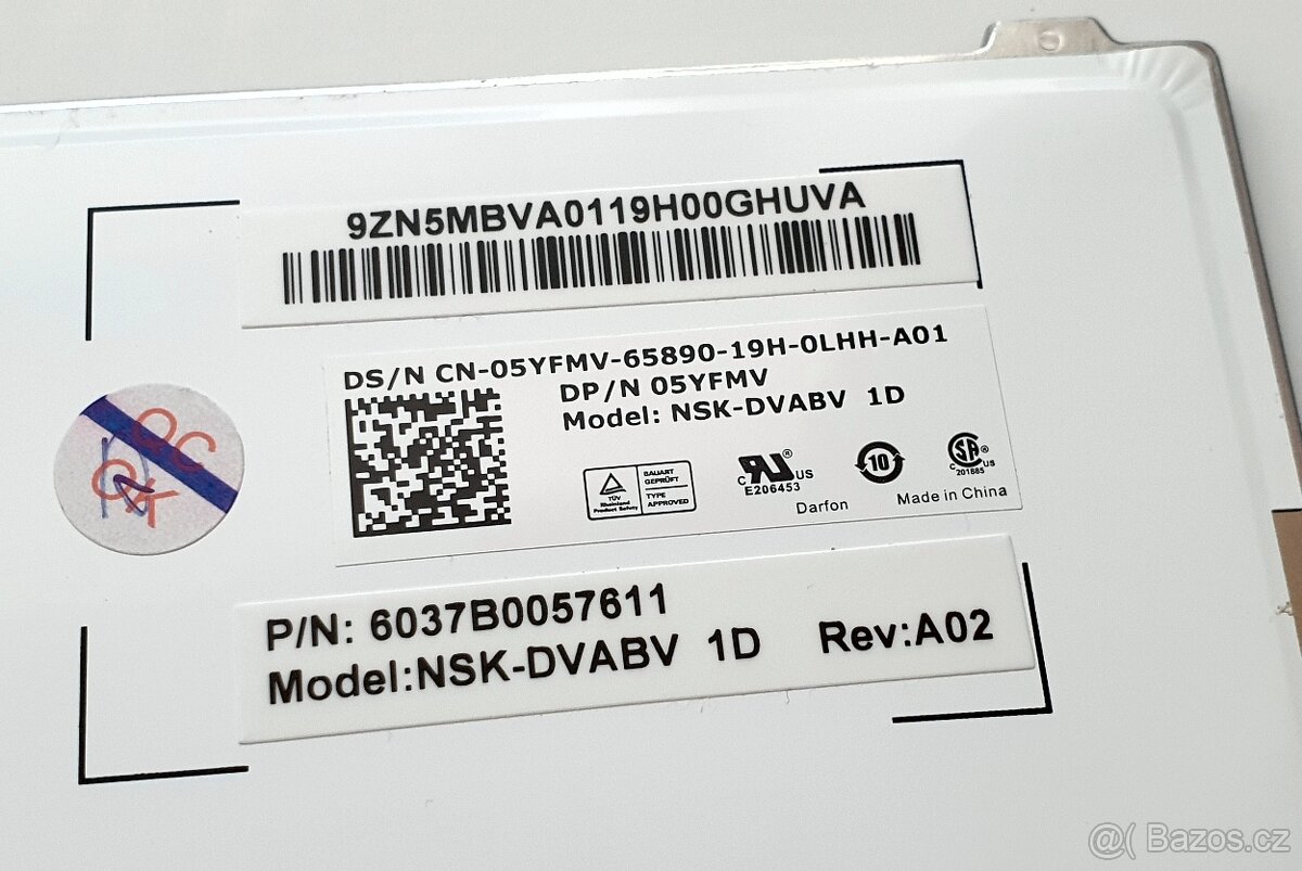 Klávesnice DELL, US, podsvícená, E54xx,E62xx,64xx atd. - 3