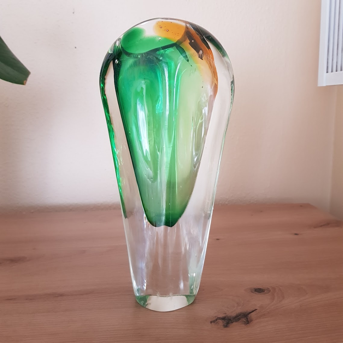 Váza hutní sklo - 3