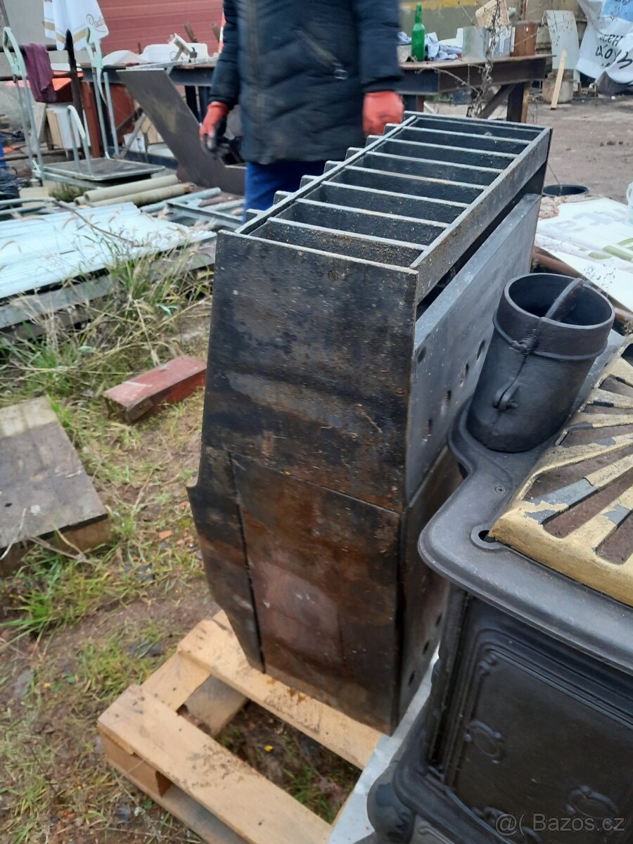 kamna na dřevo krbová - 3