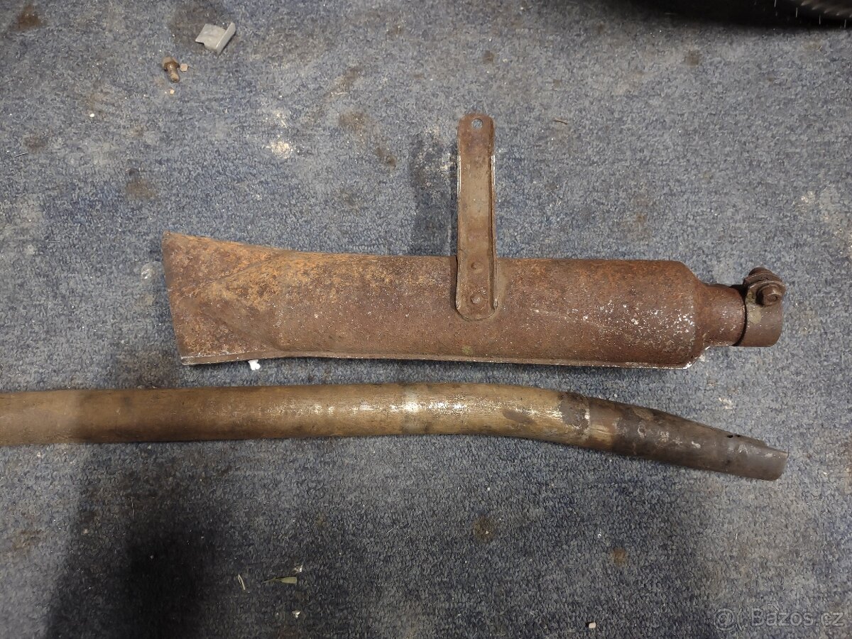 Výfuk Jawa robot - 3