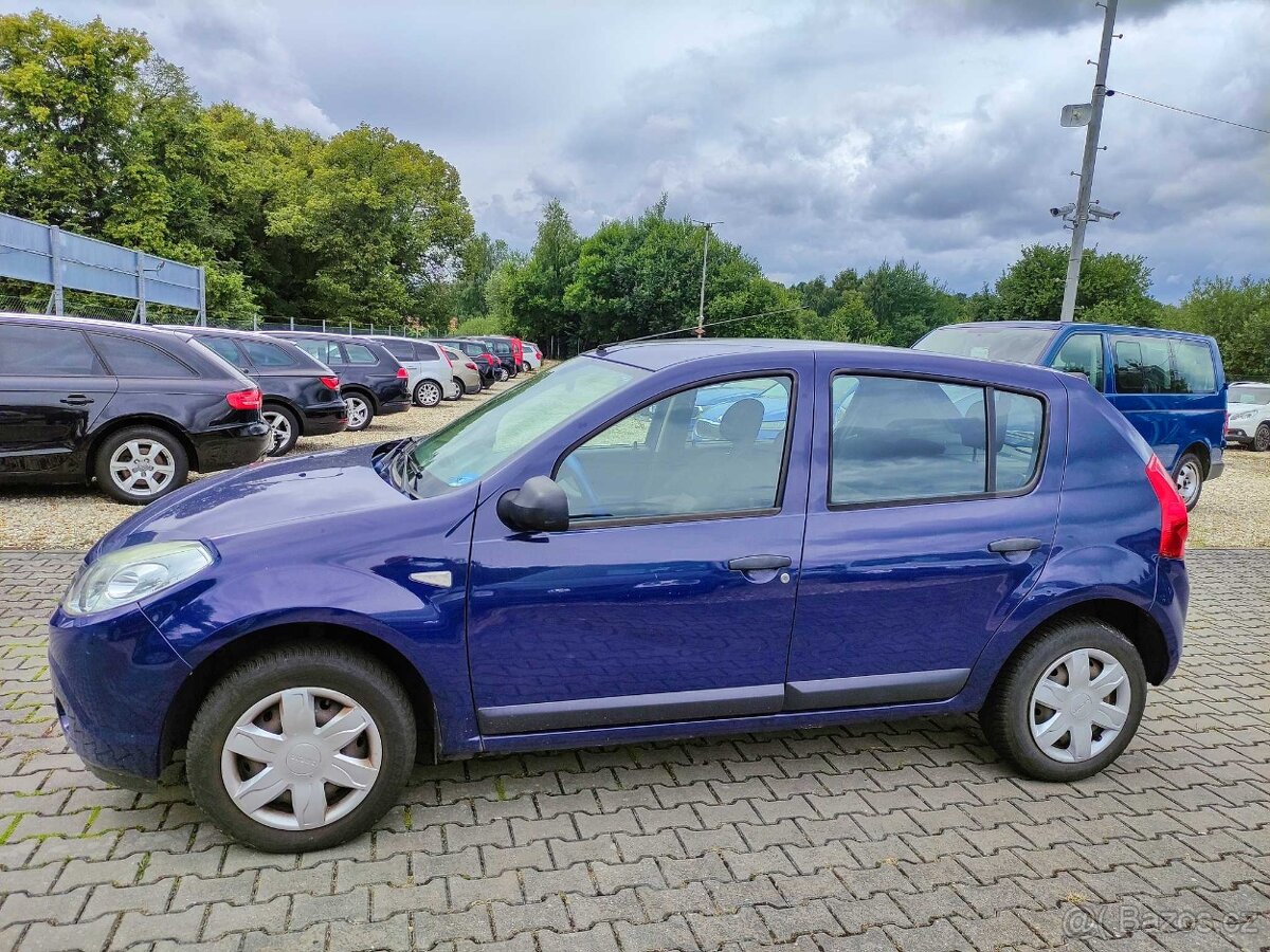 DACIA SANDERO I 1.4i,AMBIANCE,55KW,2009,SERVO,CENTRÁL,ABS. - 3