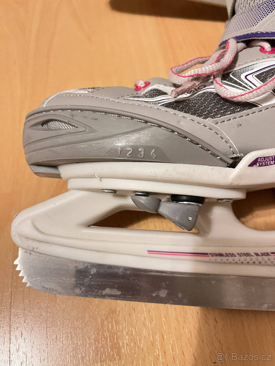 Dívčí brusle Oxelo vel. EU 35-38 - 3