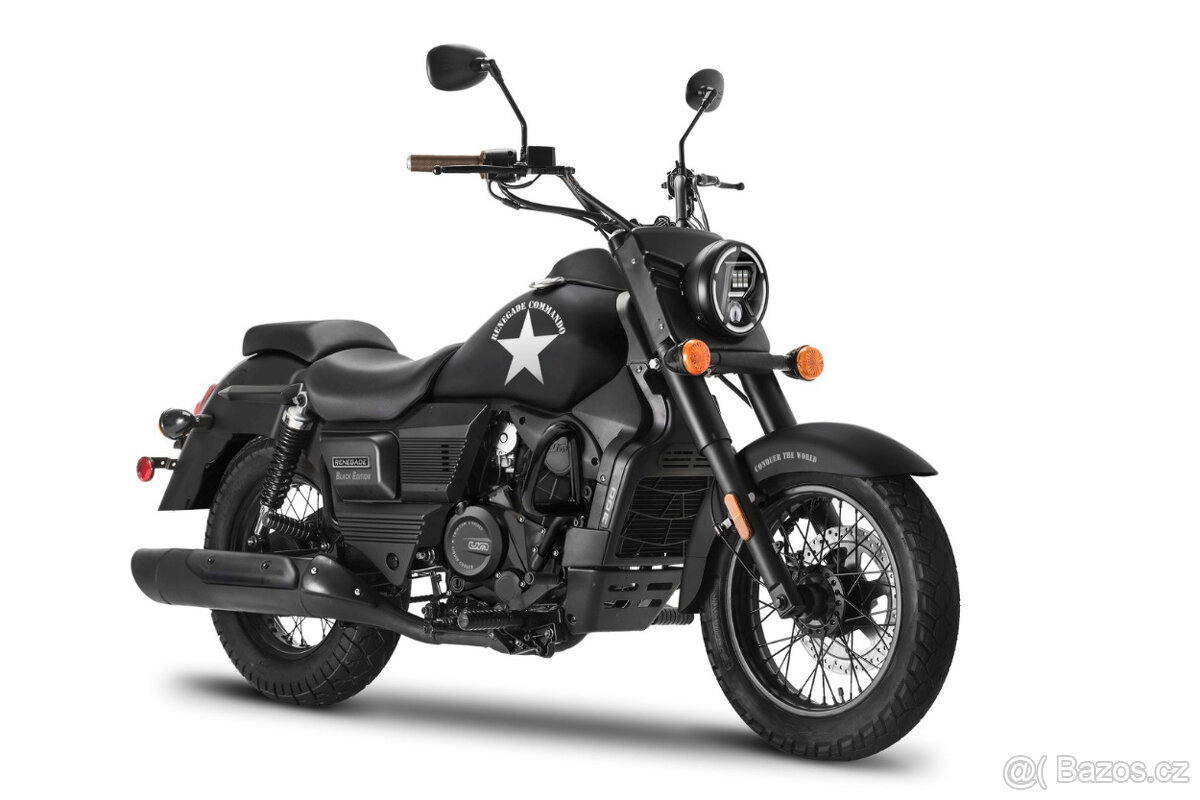 Motocykl UM Renegade Commando 300 - 3
