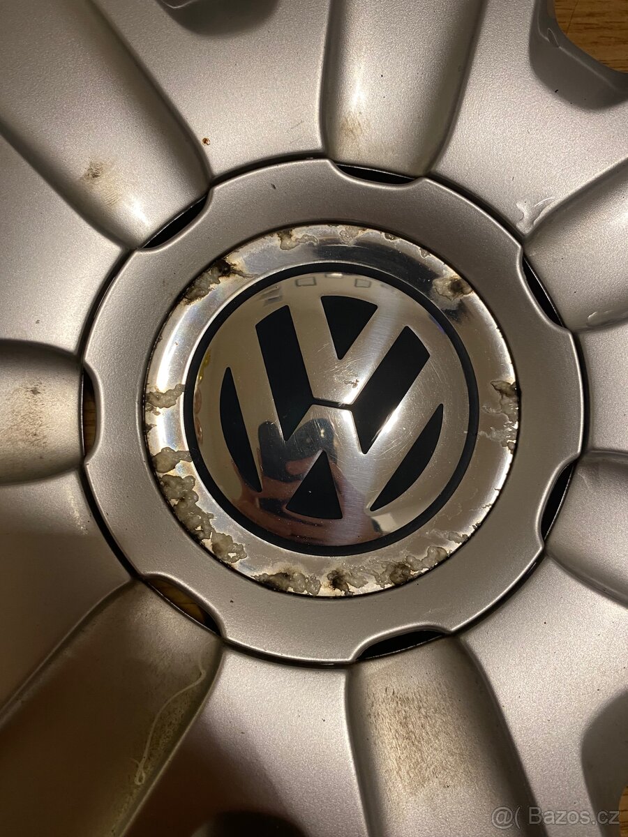 Volkswagen Stříbrné Poklice Na Auto 15” - 3