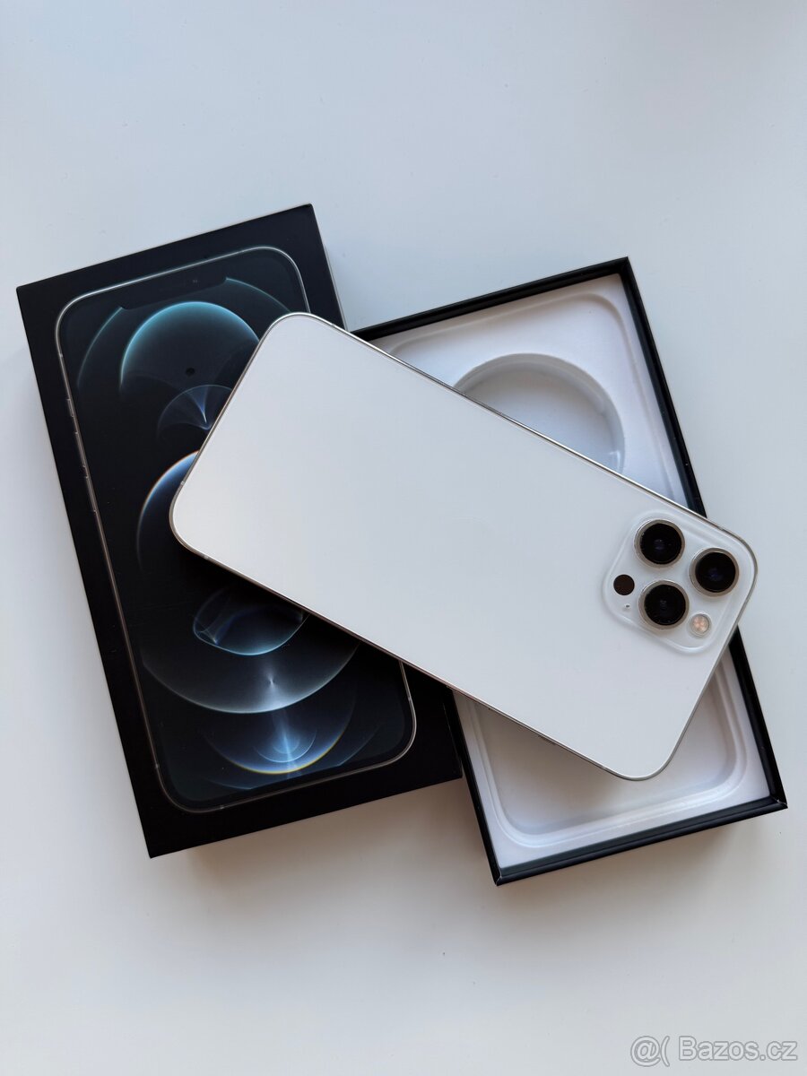 iPhone 12 Pro Max 128GB Stříbrný - 3
