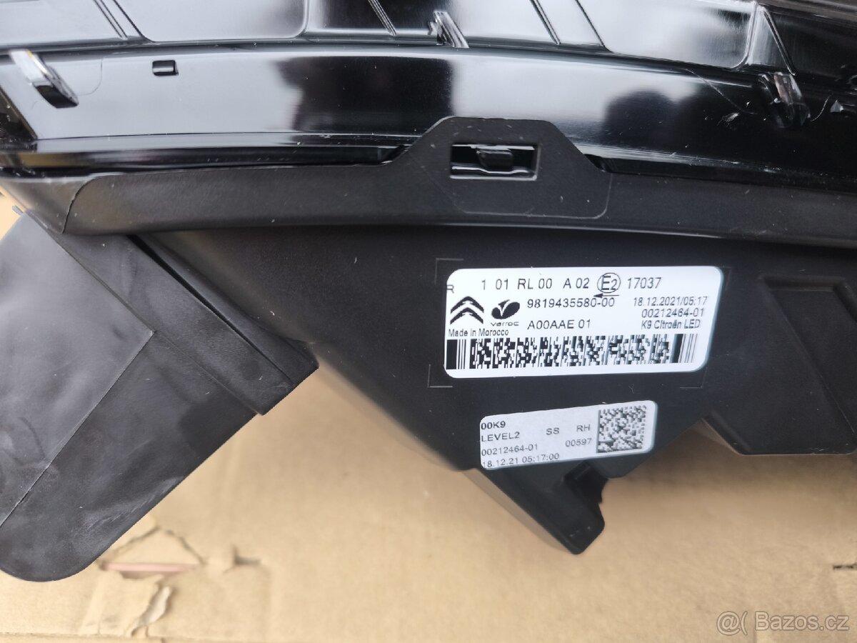 Pravé LED světlo Citroen Berlingo K9 - 3