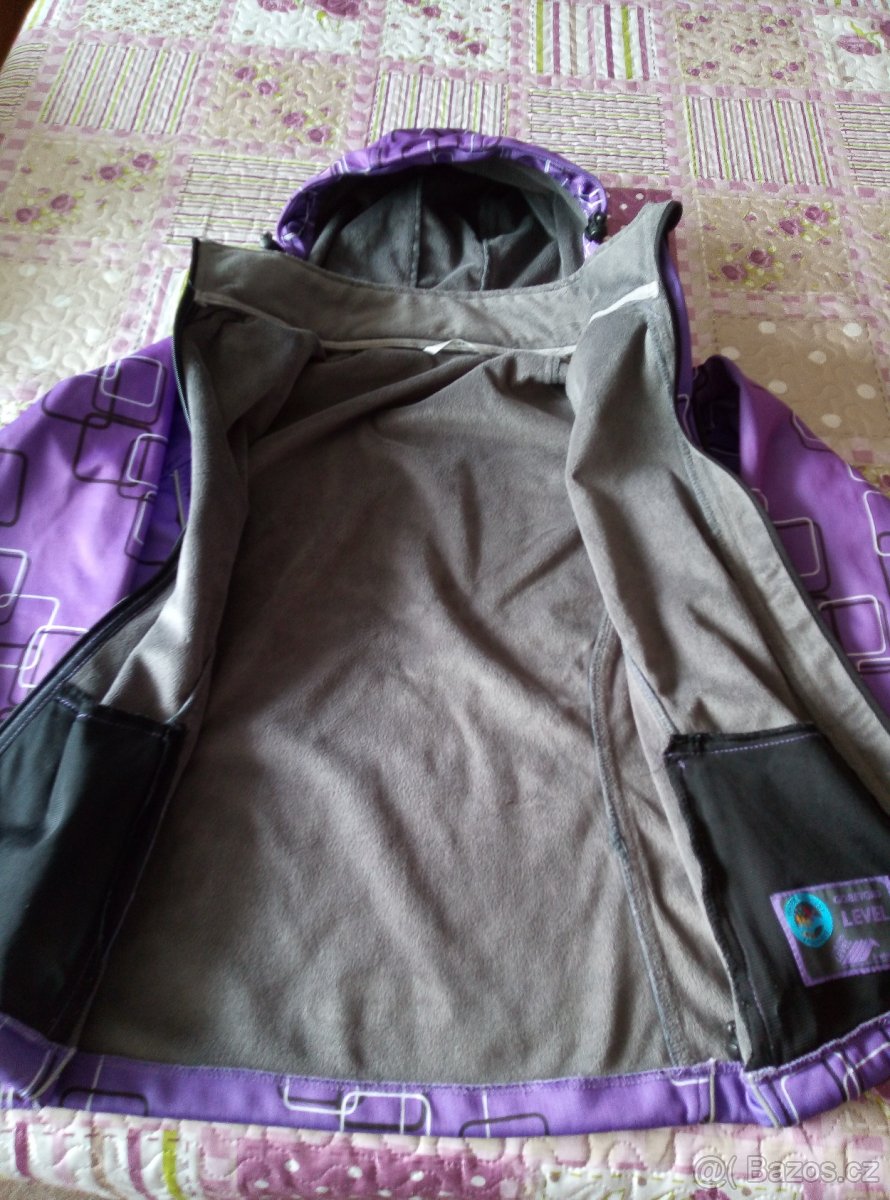 Sofsthellová bunda dětská zn GO BEYOND vel. 150 - 3