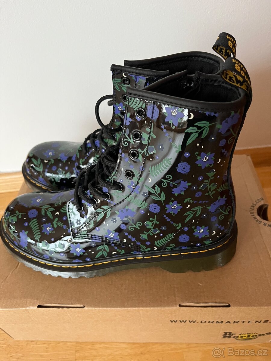 dívčí boty Dr. Martens - Mystic Floral - 3