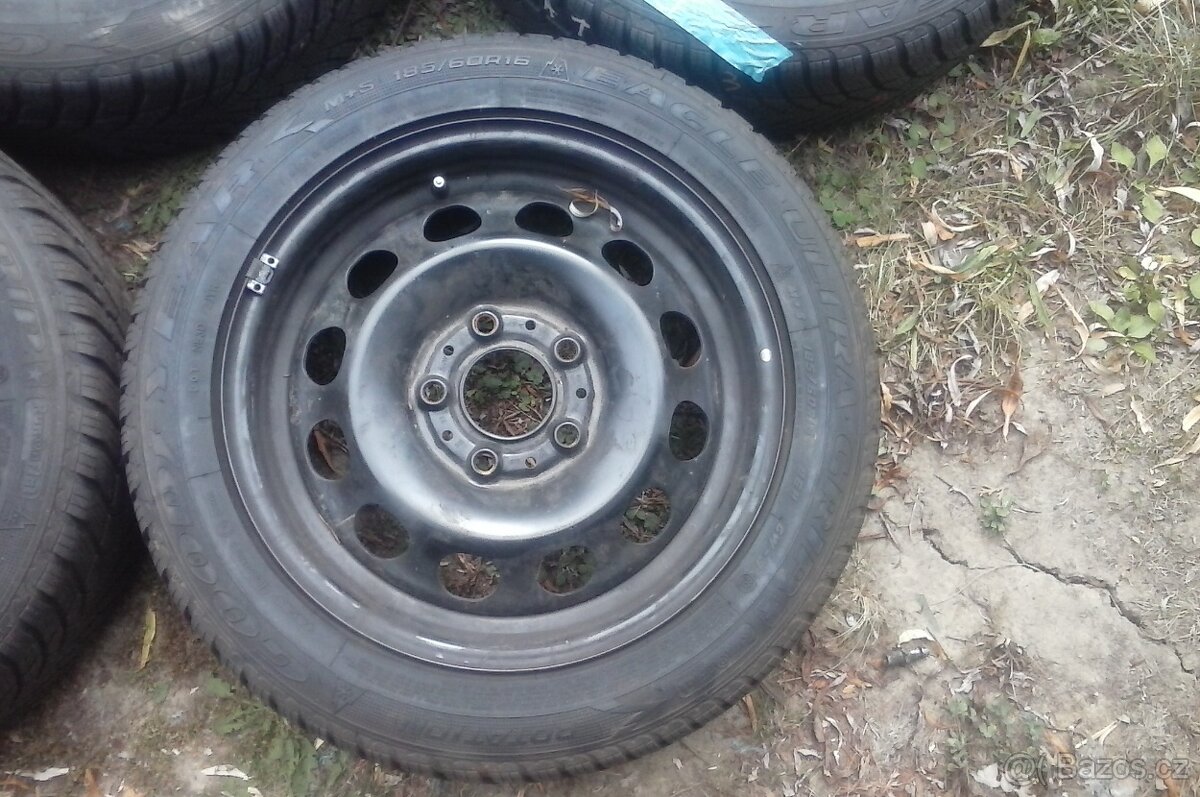 BMW 5x120 zimní R16 185/60 - 3