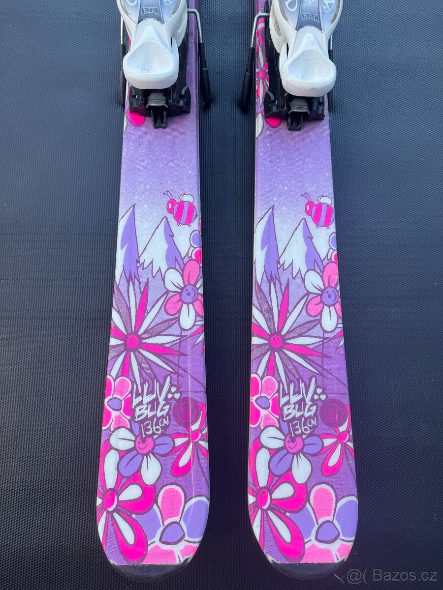 Dětské lyže K2 124 cm a 136 cm - 3