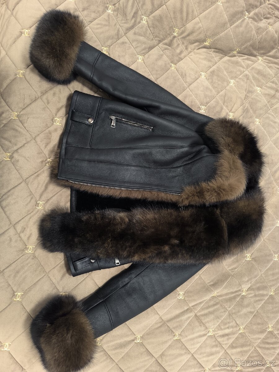 Dámská kožená bunda - 3