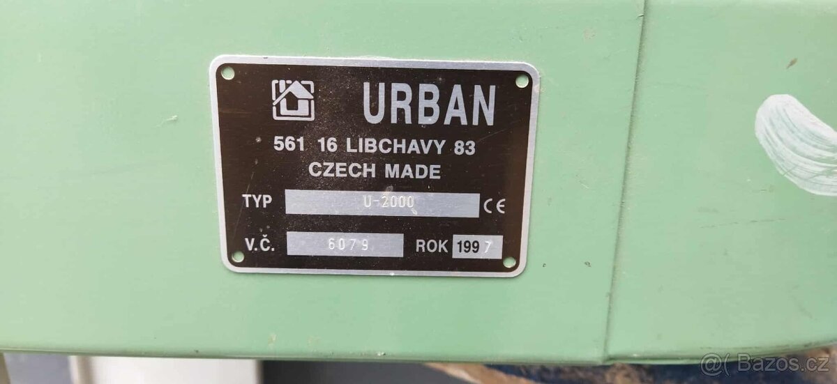 Odsávačka pilin Urban U-2000 , r.v. 1997 - 3