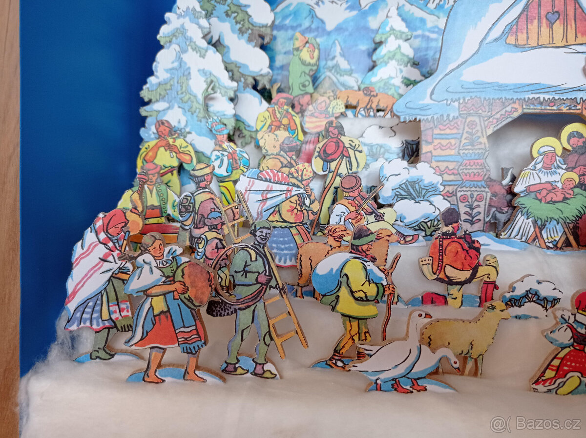 Vyřezávaný Vážecký betlém - 3