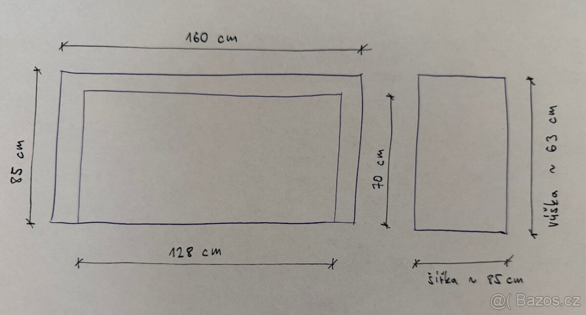 Prodám 2-místný gauč - 3
