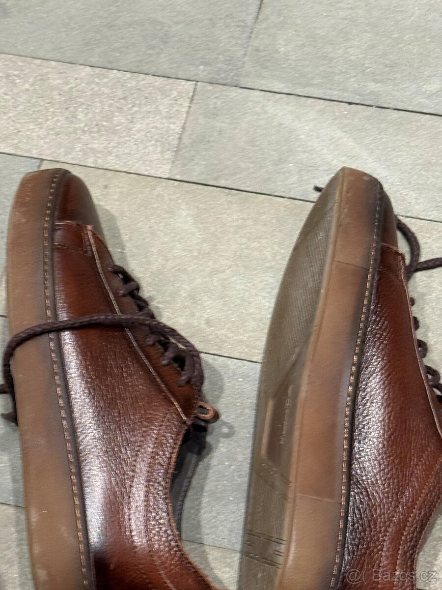 Massimo Dutti, kožené boty CHUNKY SOLE 41 EU - 3
