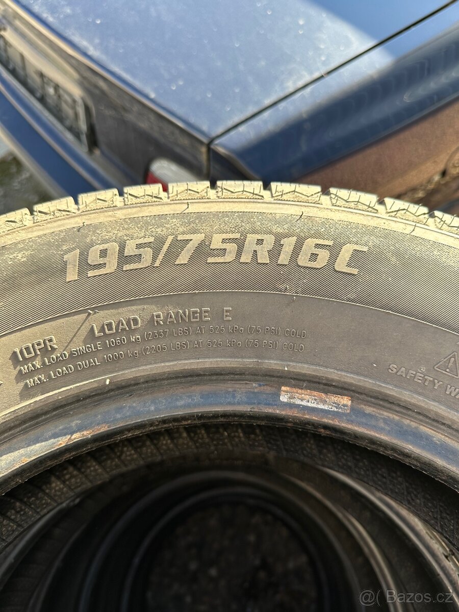 Prodám 6ks pneu 195/75R16C - 3