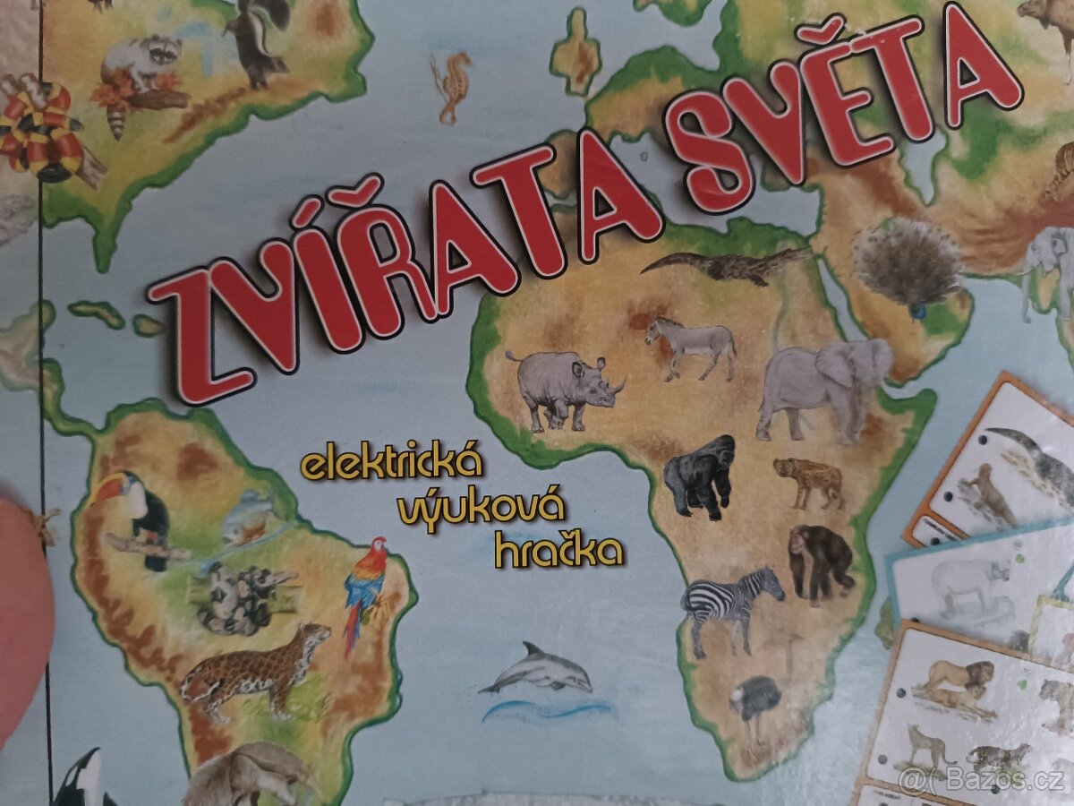 Dětská elektrická hra Zvířata světla - 3