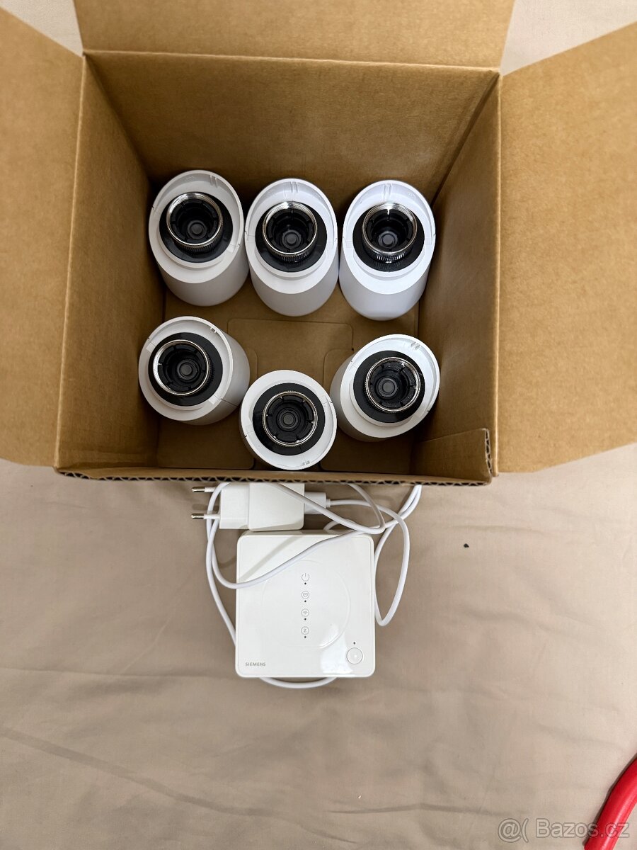 smart termostatické hlavice Siemens SA911.02ZB + gateway - 3