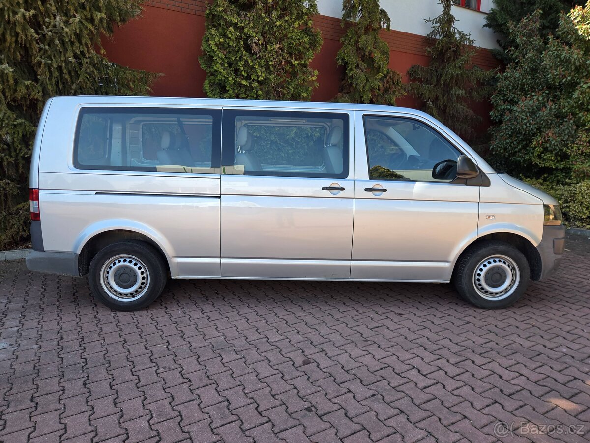T5 Transporter 2.0TDI 103kW,LONG,klima,tažné,rozvody - 3