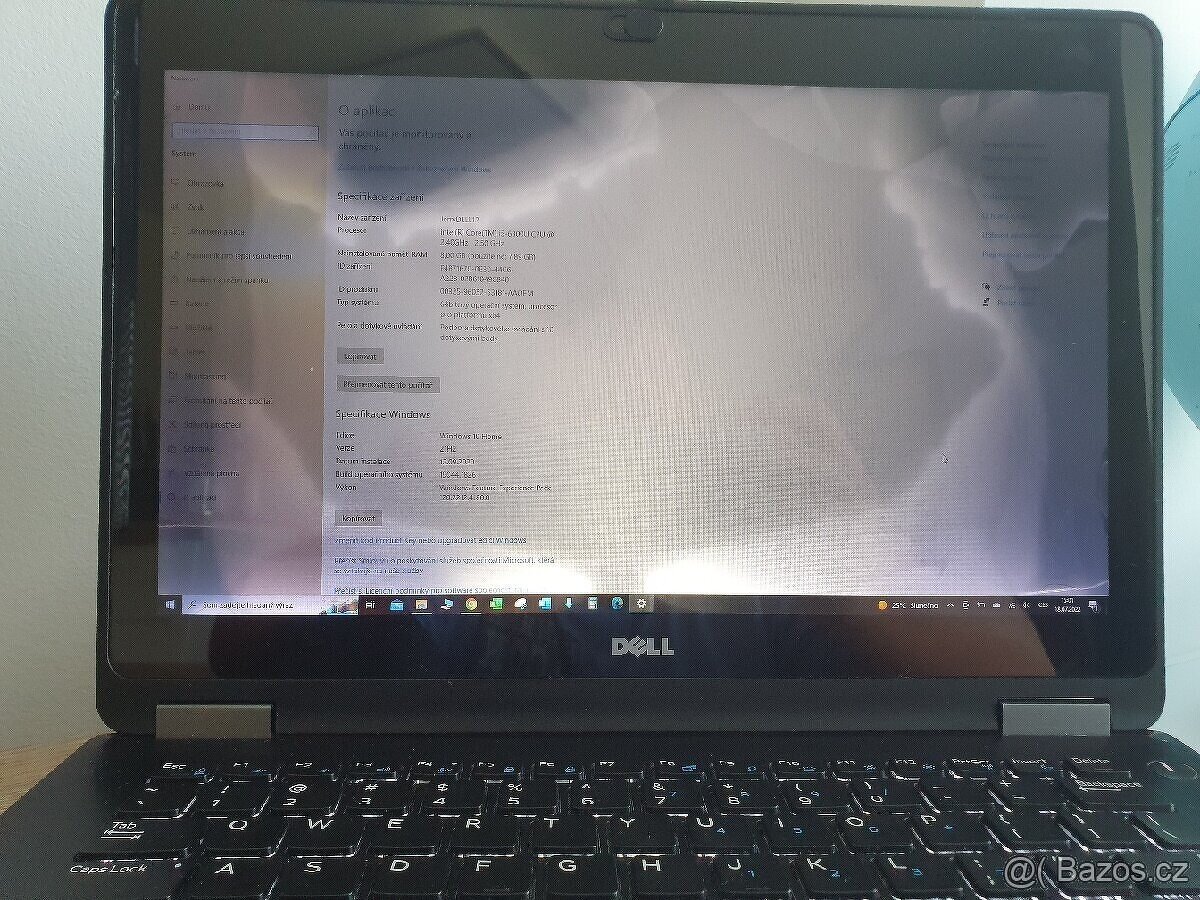 Dell Latitude E7270 notebook, laptop I5, ram 8GB, 500GB SSD - 3