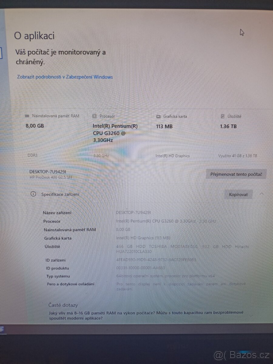 MiniPC HP ProDesk 400 G2.5 SFF - 3