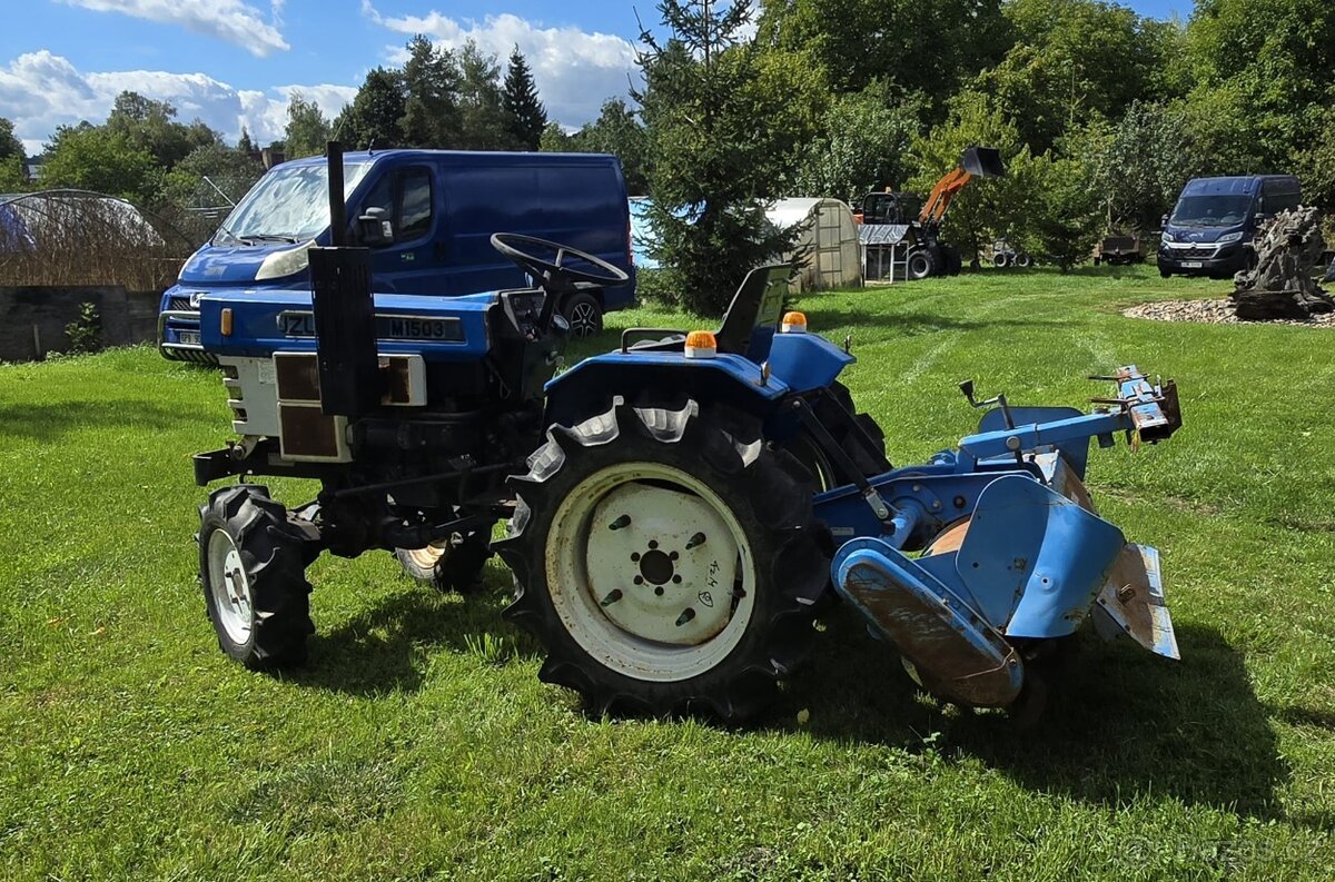Malotraktor trakturek 4×4 rotavator - 3