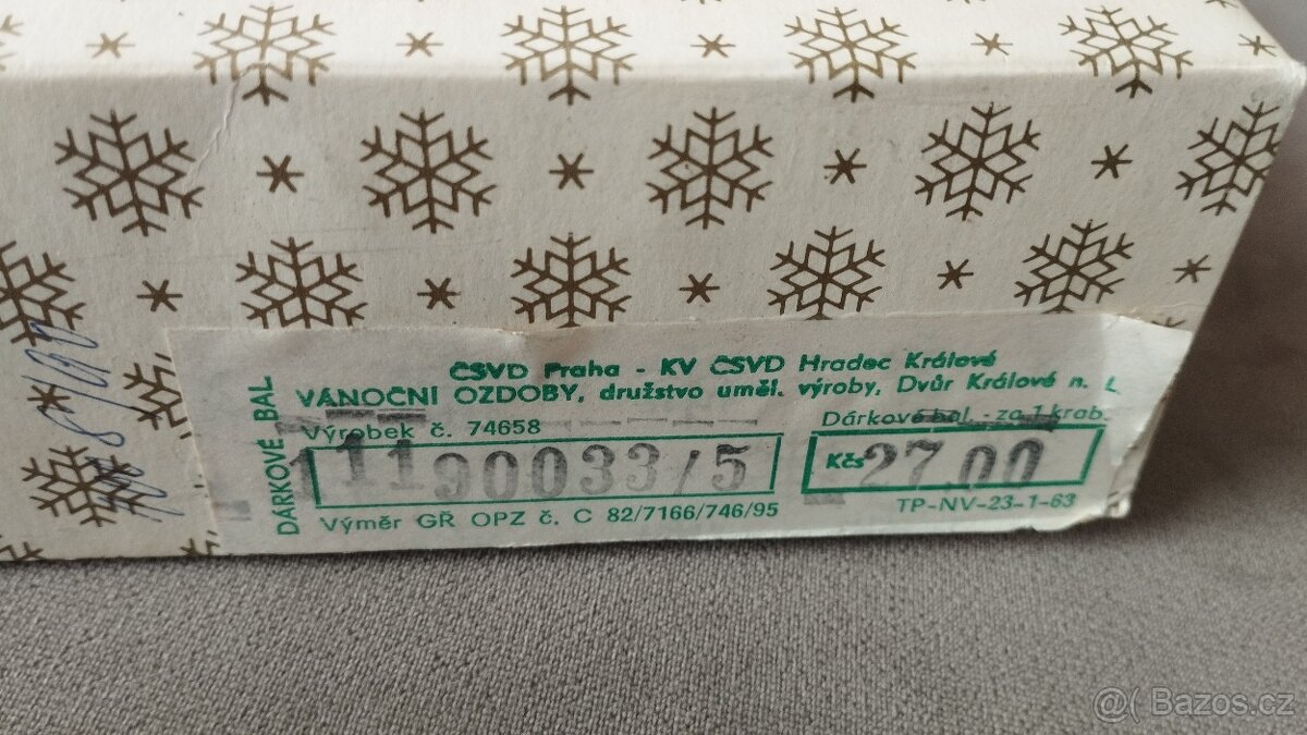 Retro vánoční ozdoby - 3