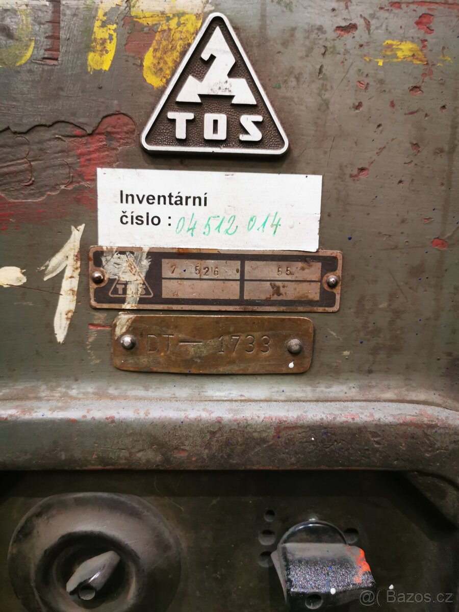 Dvoukotoučová Bruska TOS BL 3 - 3