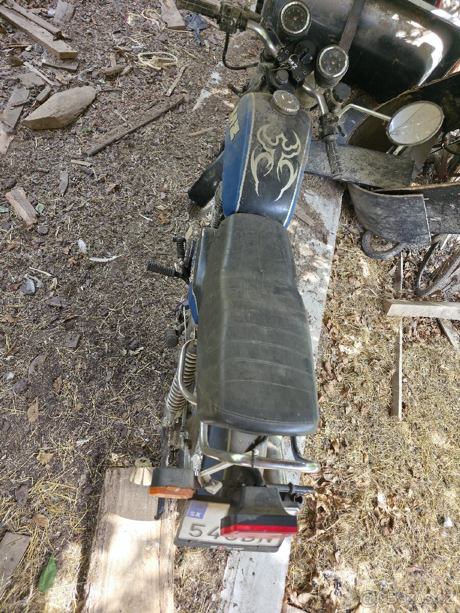 MZ etz 150 s TP a ŠPZ - 3