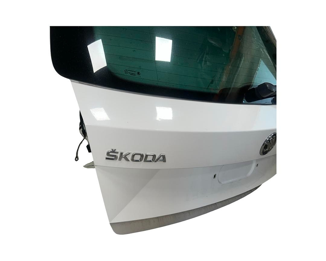 Páté dveře bílá LF9E Škoda Fabia 3 FL hatchback 2019 - 3