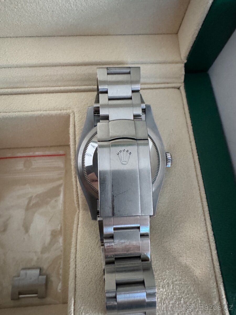 ROLEX OYSTER PERPETUAL 36 MM BLUE - 3