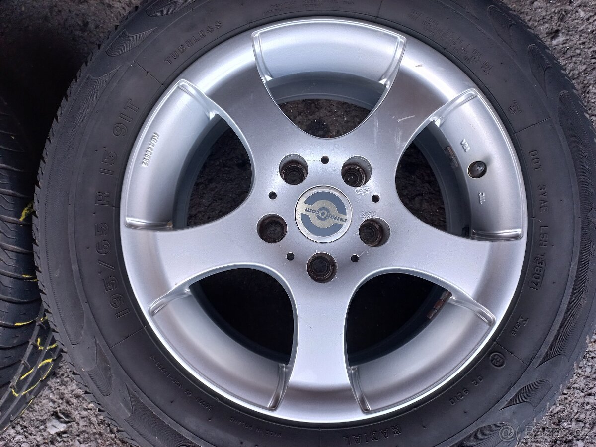 Sada ALU kol Reifen.Com 195/65R15 letní - 3