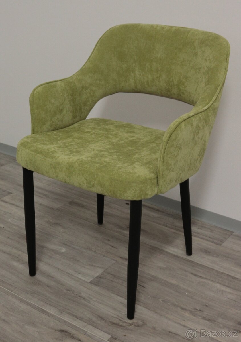 Čalouněná dřevěná židle Mercy - 3