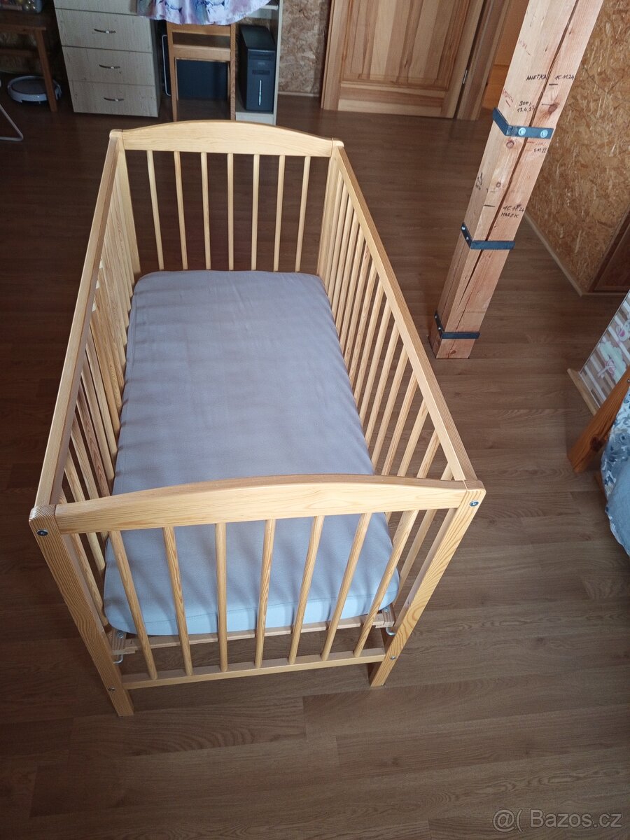Dětská postýlka masiv - 3