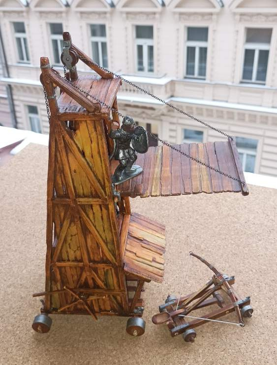 Elastolin vez na dobyvani hradu historicky prak - 3