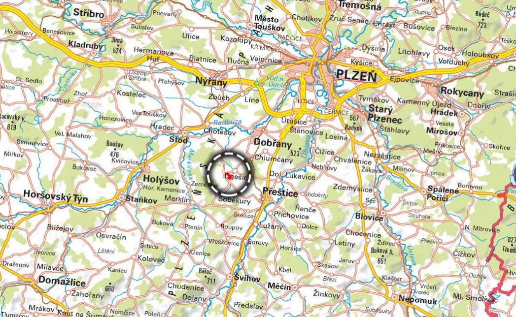 Zemědělská půda, prodej, Dnešice, Plzeň jih - 3