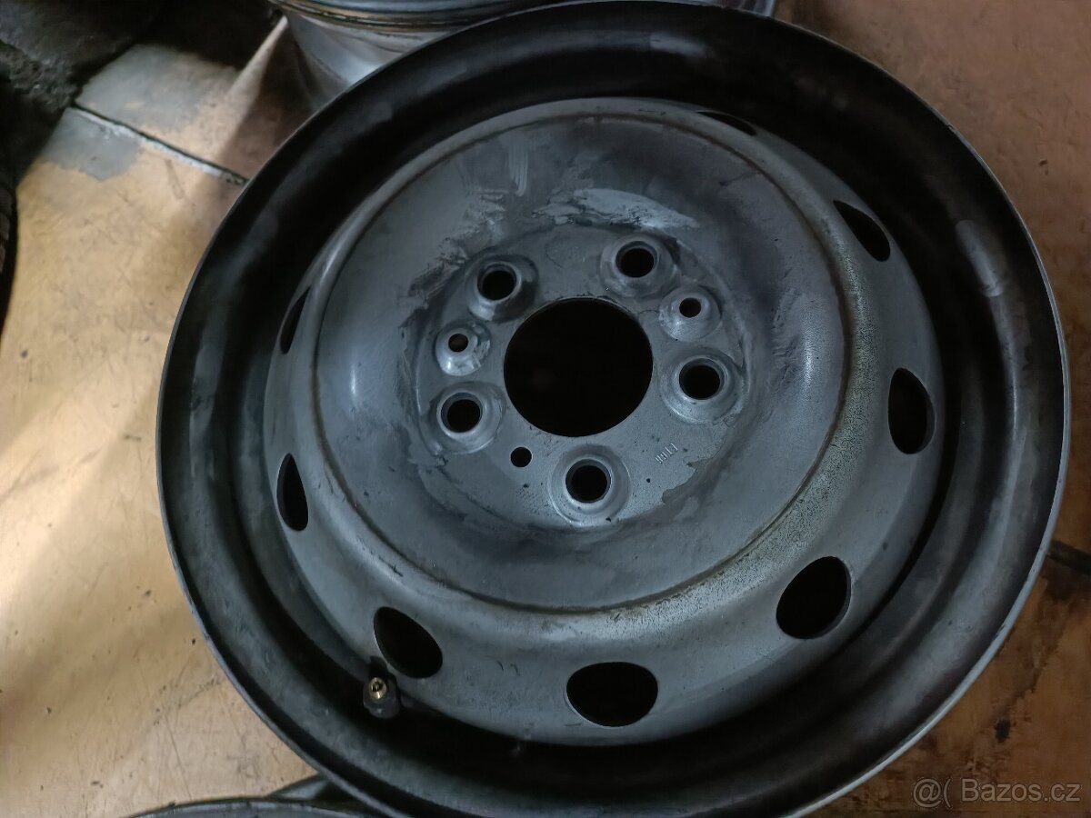5x118r15 plechové disky - 3