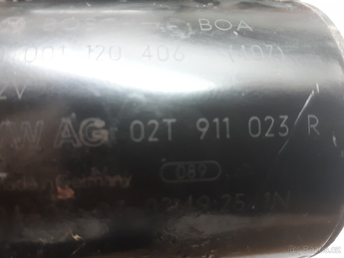 ŠKODA, VW, SEAT, AUDI - startér 02T911023R - 3
