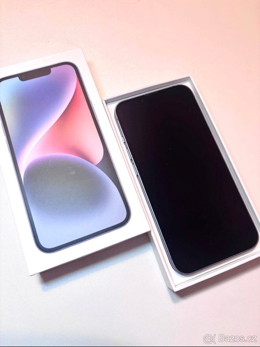 iPhone 14 256gb modrý, 87% baterie - 3
